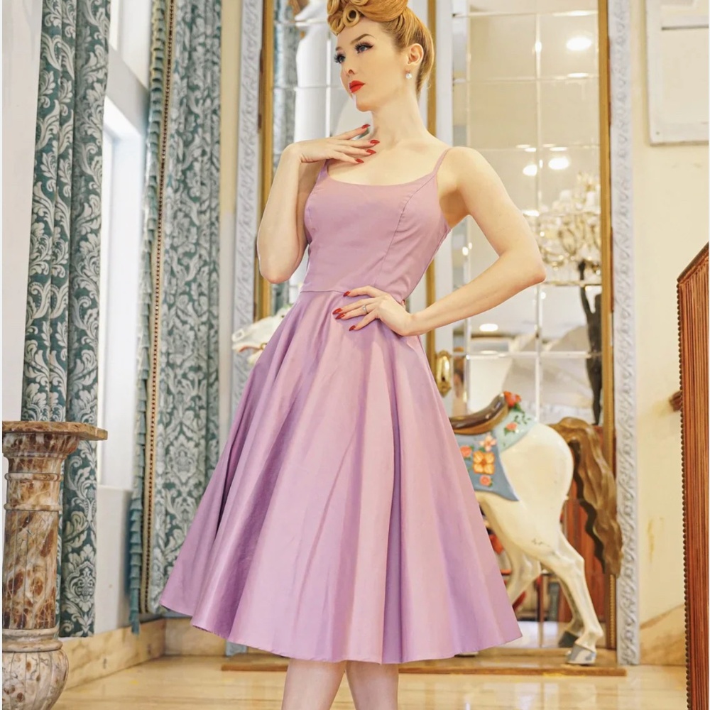 Rare boutique collectible pinup retro-style swing dress